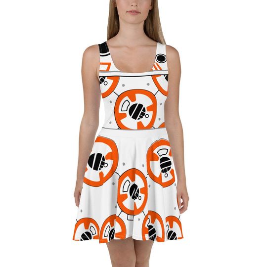 Discover The New Droid Running Costume Skater Dress