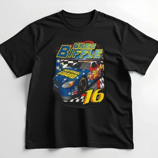 Discover Thank You Greg Biffle #16 Racing Car Fan Graphic Gift
