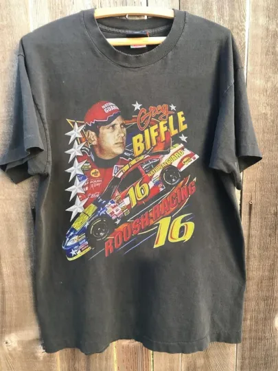 Discover Greg Biffle racing classic style Gift For Fans Unisex reprint Shirt