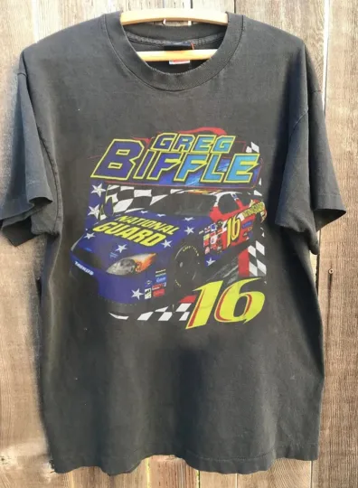 Discover Thank You Greg Biffle #16 1969-2025 Racing Vintage shirt M813