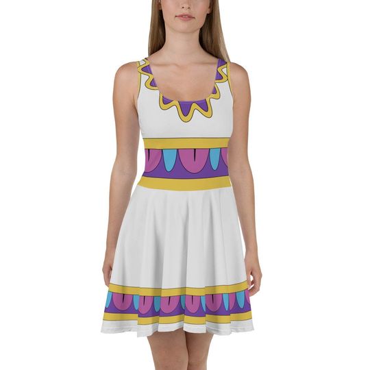 Discover Enchanted Teapot Running Costume Skater Dress