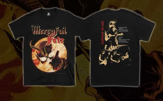 Discover Mercyful Fate - Dont Break The Oath - Shortsleeve Shirt,Double-sided shirt S-5XL