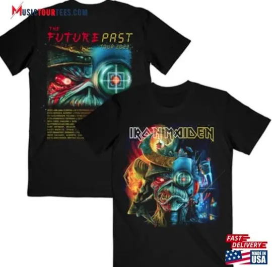 Discover Iron Maiden 2023 Future Past Tour T-Shirt – Official Band Tee
