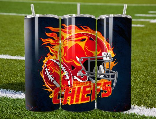 Discover Chief 20oz Skinny Tumbler Wrap PNG, Sport 20oz Tumbler PNG, Mascot Sublimation Tumbler PNG Digital Download