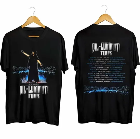 Diljit Dosanjh 2024 Dil-Luminati Tour T-Shirt Men