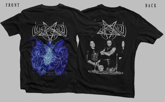 Discover LUCIFERION Demonication The Manifest Album Double Sided T-Shirt Unisex