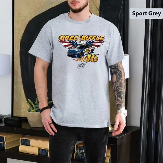 Discover Greg Biffle The Biff 1969-2025 Signature Tshirt