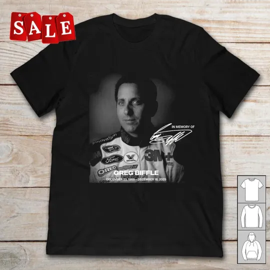 Discover Greg Biffle  Gift For Fans Unisex S-5XL Shirt NH42