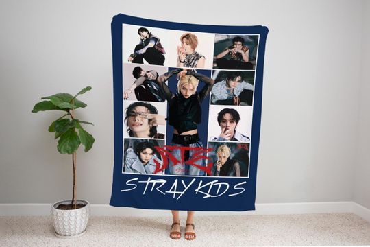 Discover Stray Kids K-Pop Blanket, Cozy Fandom Dcor Gift for Fans, Bedroom decoration