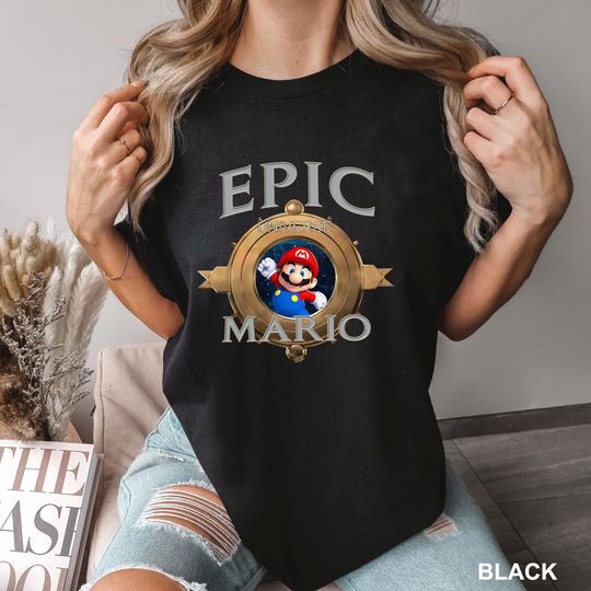 Discover Universal Studios Epic Mario Shirt, Comfort Colors, Universal Epic Universe Shirt, Universal Studios Trip Shirt, Custom Family Tee 193106