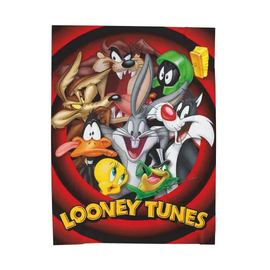 Discover DC Looney Tunes Cartoon Fleece Blanket, Gift For Fan #3