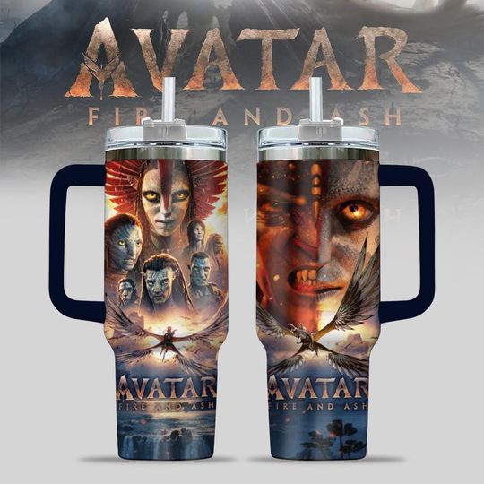Discover Jake Sully Avatar Tumbler 40oz, Disney Avatar 3 Fire And Ash Tumbler, Animal Kingdom The World of Avatar Tumbler Cup, Gift For Fans