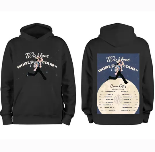Conan Gray 2026 North American Tour Double Sided Hoodie