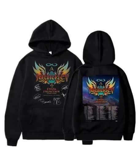 Discover Journey Band Final Frontier Tour 2026 Shirt, Vintage Rock Hoodie