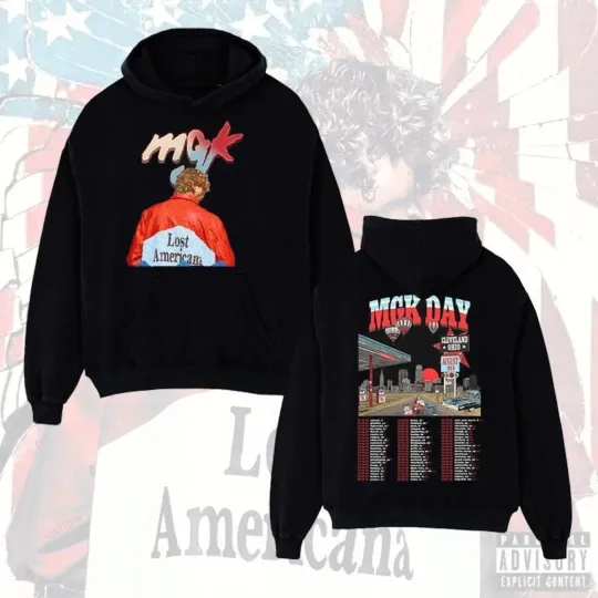 Lost Americana MGK Music Concert 2025-2026 Inspired Hoodie