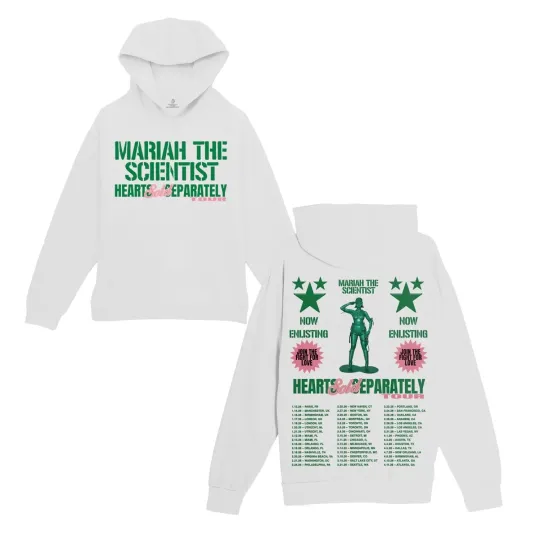 Mariah The Scientist Hearts Sold Separately Tour 2026 Hoodie