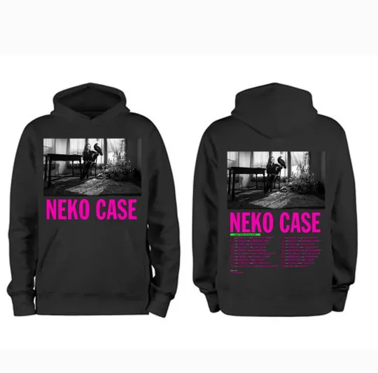 Discover Neko Case Tour 2026 Double Sided Hoodie