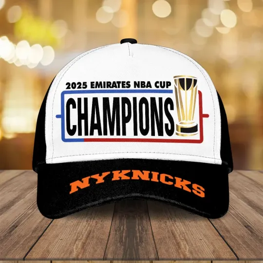 Discover Knicks 2025 Cup Champions Classic Cap