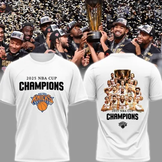 Discover New York Knicks Cup Champions Celebration 2025 For Fans