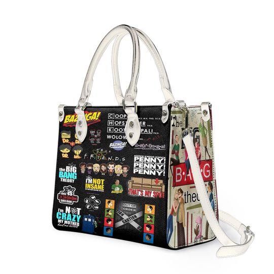 The Big Bang Theory Women Leather Hand -Luxury Women PU Leather Handbag, Gift for Fan