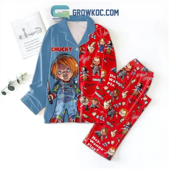 Chucky Movies Child’s Play Pajama Set for Adults