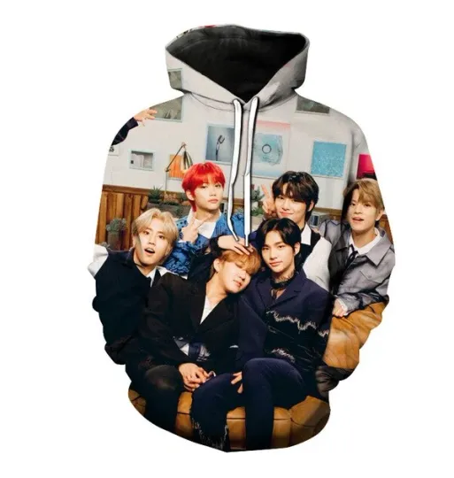 Discover Stray Kids Hoodie - 3D Printed Korean Stray Kids Hoodies