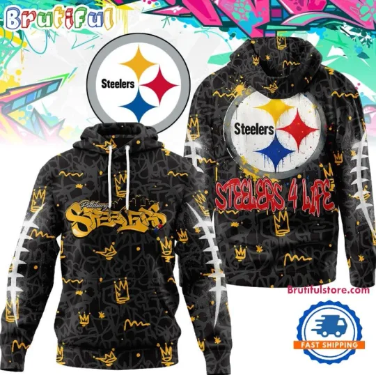Discover Pittsburgh 4 Life All Over Print Hoodie 3D Shirt