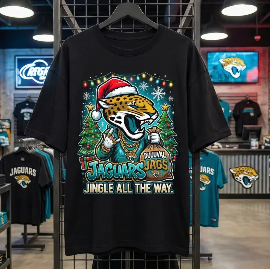 Discover Jacksonville Jaguars Football Team T-Shirt, Christmas Holiday Gift