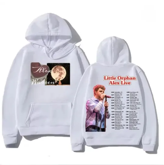 Discover Alex Warren Little Orphan Alex Live Tour 2026 Hoodie