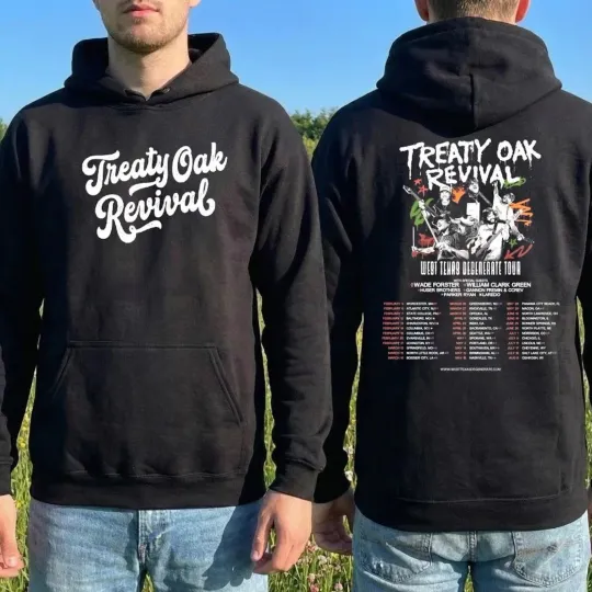 Discover Treaty Oak Revival Tour 2026 Concert Unisex Hoodie