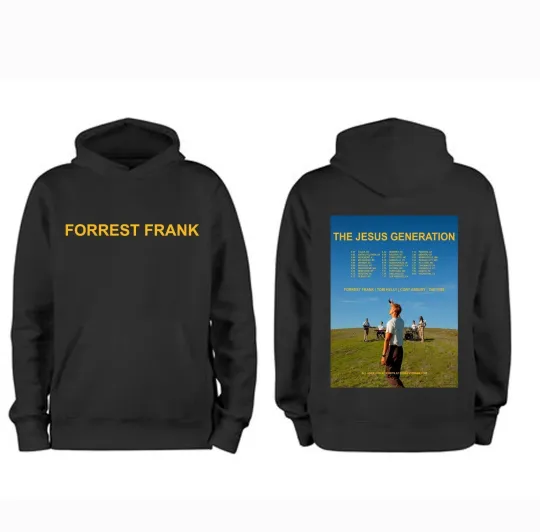 Discover Forrest Frank The Jesus Generation Tour 2026 Hoodie