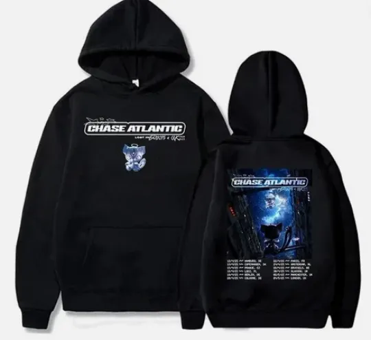 Discover Chase Atlantic Rock Band Lost in Europe and UK Tour 2026 Hoodie