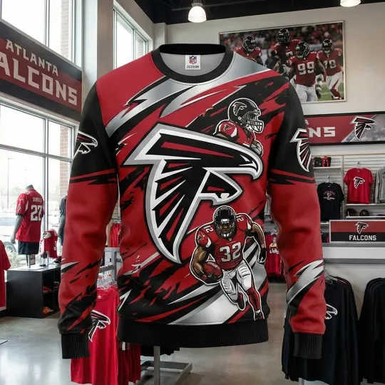 Falcons Team Atlanta Football Sweater Unisex Activewear