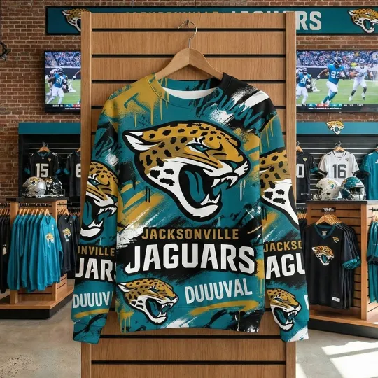 Discover Jaguarss Team Jacksonville Football Team Sweatshirt, Gift For Fan, Lot S-5XL