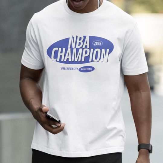 Discover Thunder Basketball Champions Tee