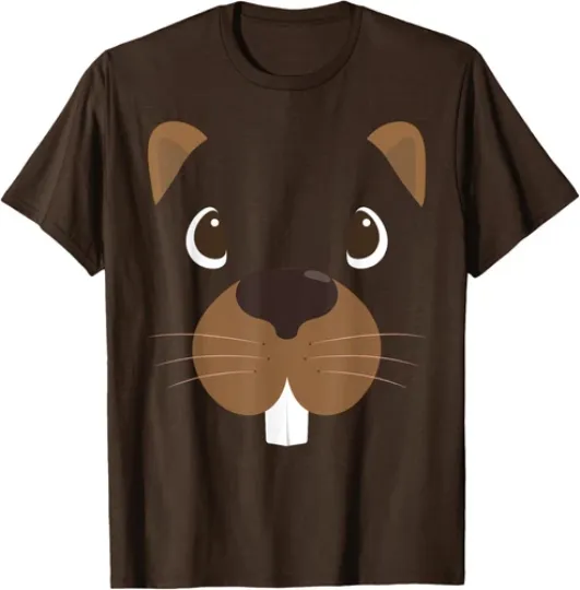 Discover Funny Punxsutawney Phil Groundhog Face Happy T-Shirt