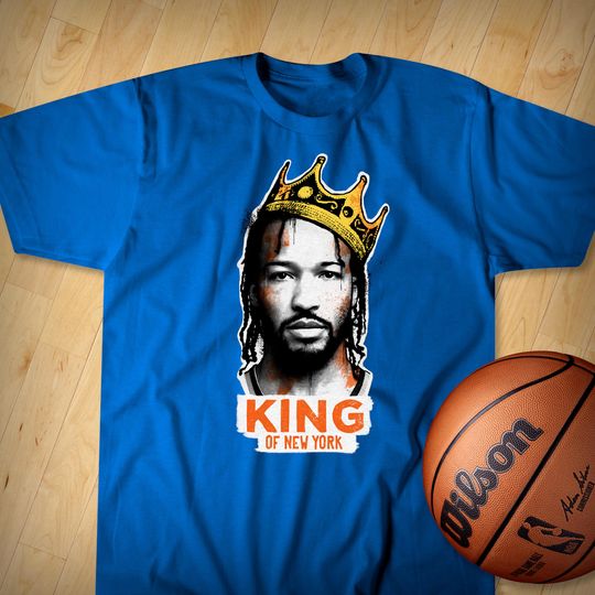 Discover Jalen Brunson King of New York T-Shirt  Knicks Basketball, Biggie Smalls