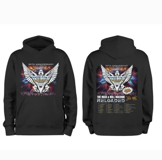 Discover Trivph 50th Anniversary Tour 2026 Hoodie