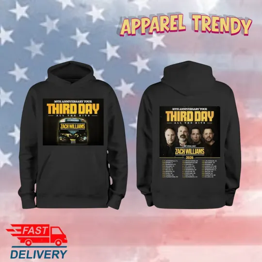 Discover 30th Anniversary Music Tour 2026 Graphic Hoodie Unisex