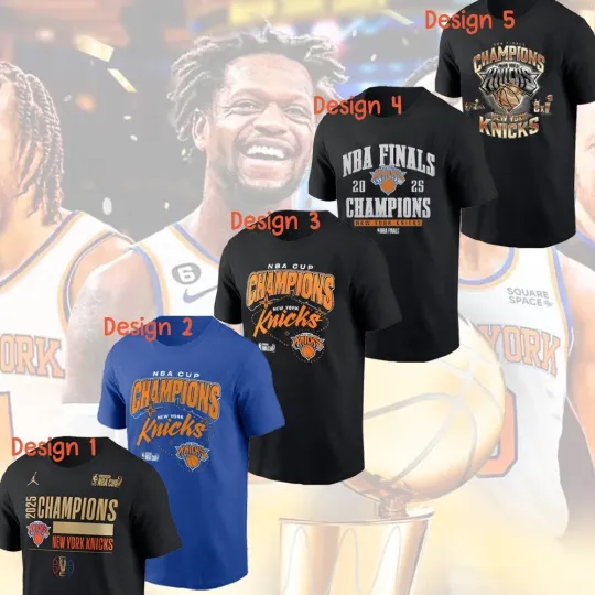 Discover 🔥FREESHIP New York Kni*cks 2025 Natinal Basketball Finals Champion Gift For Fan