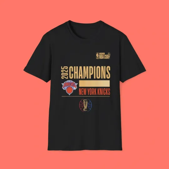 Discover Knicks 2025 NBA Cup Champions Shirt Size S-5XL