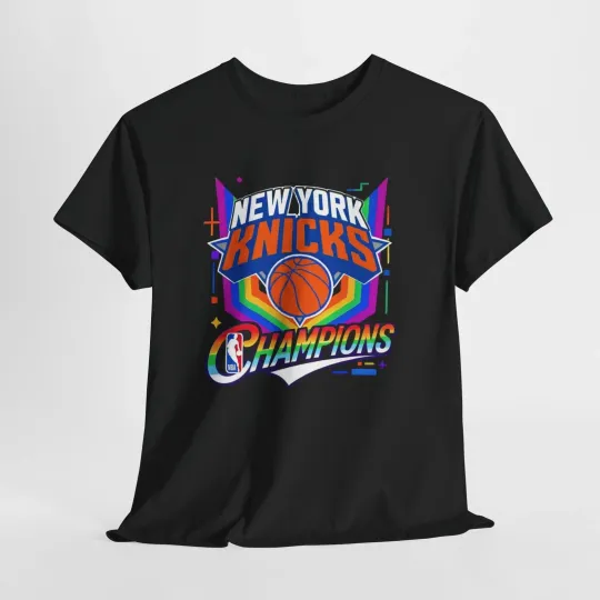 Discover Knicks NBA Champions T-Shirt | Basketball Championship Tee