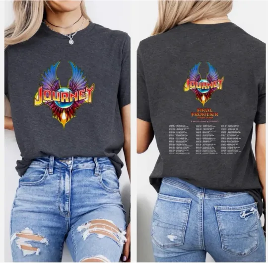 Discover Final Frontier Tour 2026 Shirts Journey Band Shirt