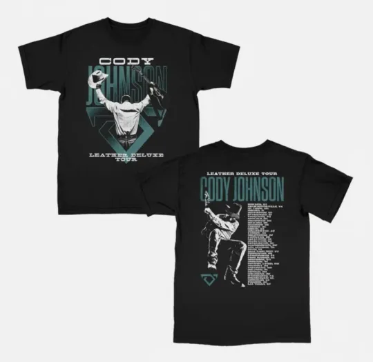 Discover Cody Johnsonn 2026 Leather Deluxe Tour Shirt