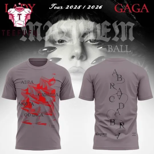 Discover Ld ga The Mayhem Ball Tour 2026 Unisex 3D Shirt S-6XL PP2785