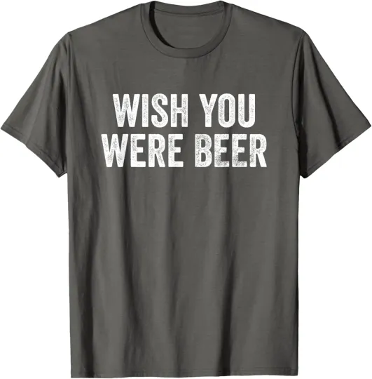 Discover Wish You Were Beer Vintage Craft Beer Home Brewing Unisex T-Shirt