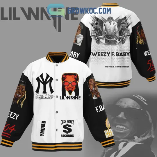 Lil Wayne Cash Money Records Baseball Jacket