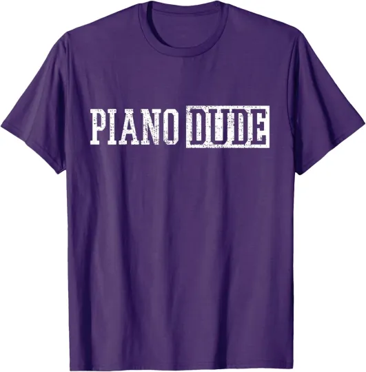 Discover Piano Dude Piano Keyboard Player Music Theme T-Shirt