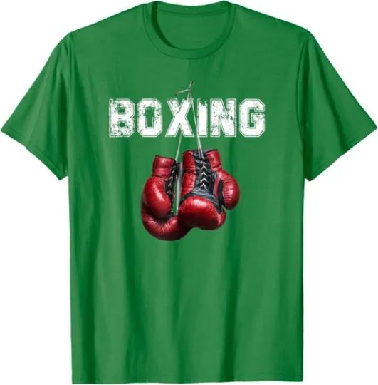 Discover Funny Boxing I Love Sport Vintage Color Gift Friends T-Shirt
