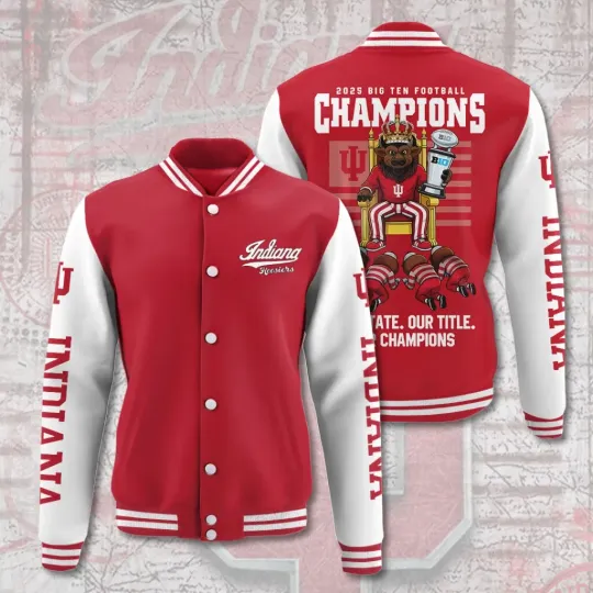Indiana Football 2025 Varsity Jacket